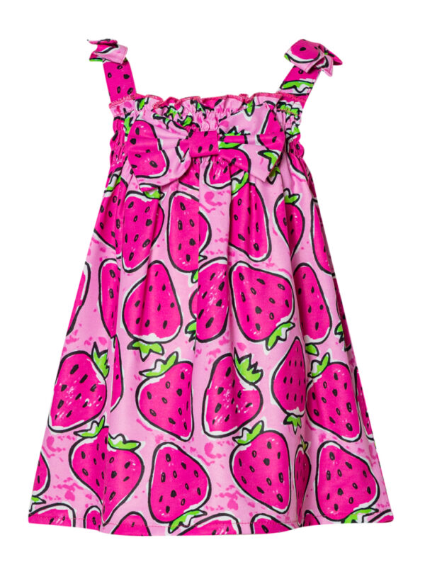 Φόρεμα με Φιόγκο Strawberries SRFN