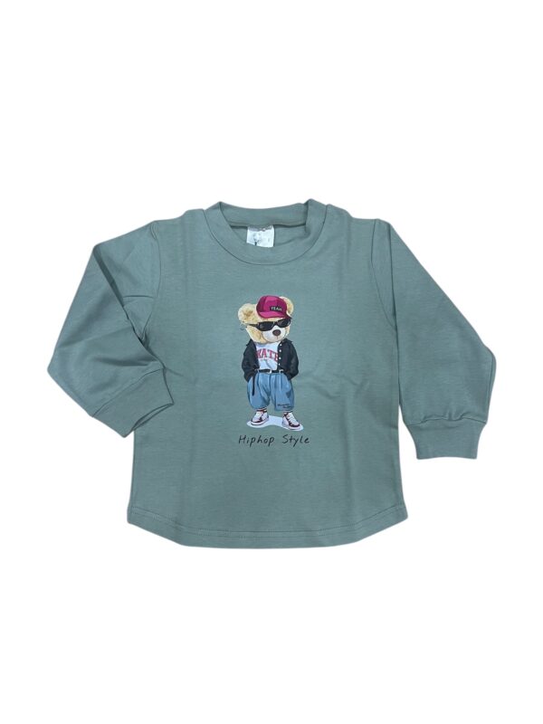 Μπλούζα Street Teddy Φυστικί SRFN