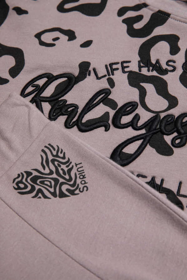 Φόρμα Animal Print με Καμπάνα SPRINT - Image 3