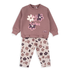 Σετ Allover Flowers με Κολάν BABYDOL