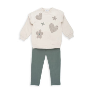 Σετ Hearts & Flowers με Κολάν BABYDOL