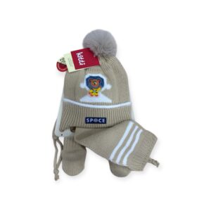 Σετ 3 τμχ Σκουφάκι Astronaut