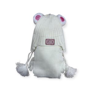 Σετ 3 τμχ Σκουφάκι LOVE