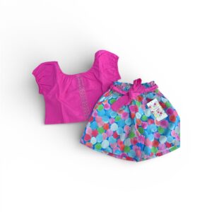 Σετ με Τοπ & Βερμούδα Υφασμάτινη SRFN