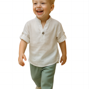 Πουκάμισο Τούνικ Λευκό SRFN