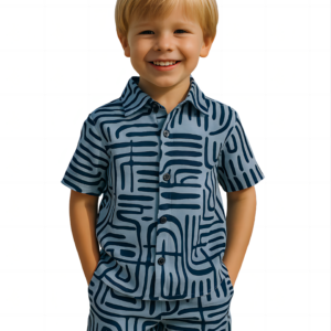 Σετ Πουκάμισο & Βερμούδα Τύπωμα SRFN