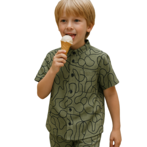 Σετ Πουκάμισο & Βερμούδα Τύπωμα SRFN