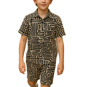 Σετ Summer Πουκάμισο & Βερμούδα Λινή SRFN