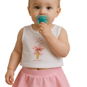 Σετ Τοπ με Φούστα/Σορτς Ice Cream SRFN