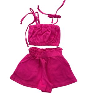 Σετ Τοπ με Βερμούδα Πικέ SRFN