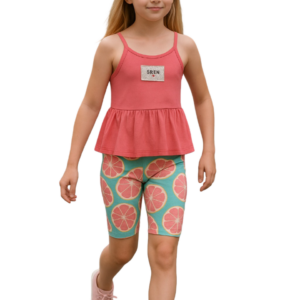 Σετ Τοπ με Biker Fruits SRFN