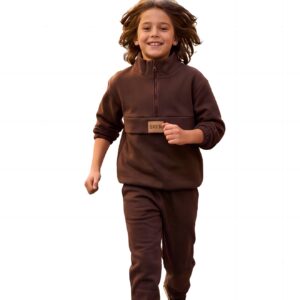 Φόρμα με Φερμουάρ Brown SRFN