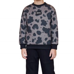 Φόρμα Ανθρακί Leopard SRFN